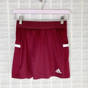 Adidas Burgundy Shorts Skort